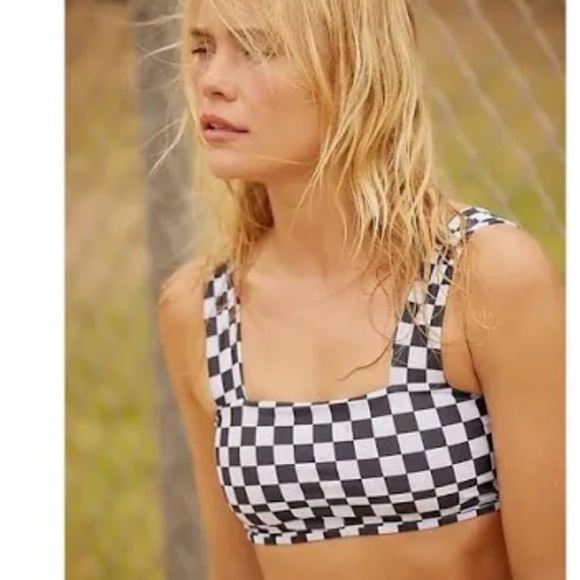 Salt Gypsy Luna surf crop checker L - Picture 2 of 2